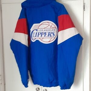 Vintage Los Angeles Clippers Parka Starter Jacket